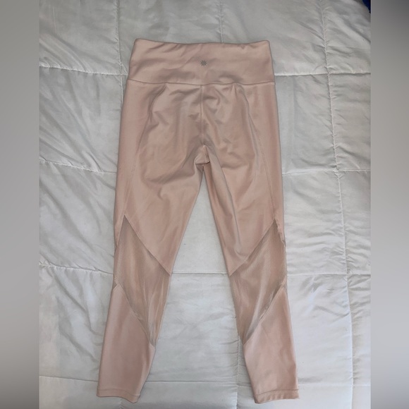 Athleta Eclipse 7/8 High Rise Pink Leggings - Picture 4 of 7